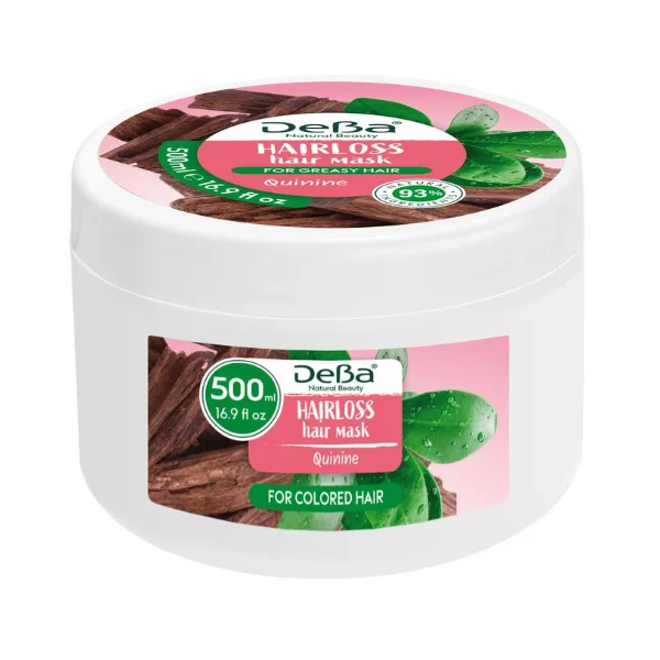 Masca de par pentru cresterea parului DEBA Natural Beauty, Rubella | 500 ml RUBELLA INFINITY — preț și oferte