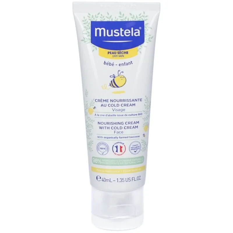 Mustela cremă hrănitoare la rece cremă de față pentru piele uscată 40 ml — preț și oferte