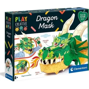 Clementoni Mască mare dragon - mască de asamblat