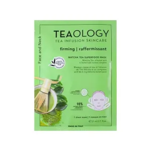 Teaology Mască de ceai Matcha cu superalimente - mască de față fermizantă și hrănitoare
