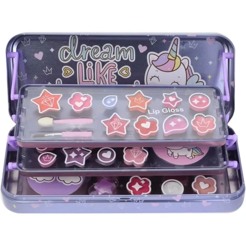 Lip smacker Lip smacker color tin - set de machiaj pentru copii cu luciu de buze și farduri de ochi cremă luminoase — preț și oferte