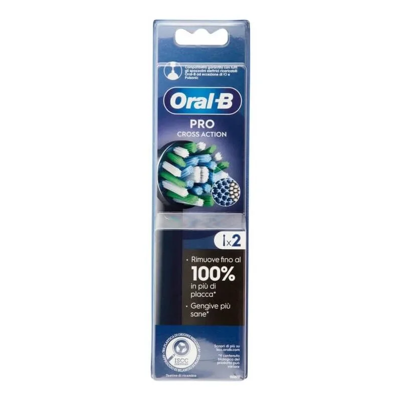 Oral b pro cross action - 2 capete de schimb — preț și oferte
