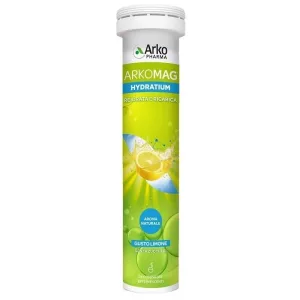Arkomag hydratum aromă de lămâie 24 comprimate - supliment pentru echilibrul electrolitic și oboseală