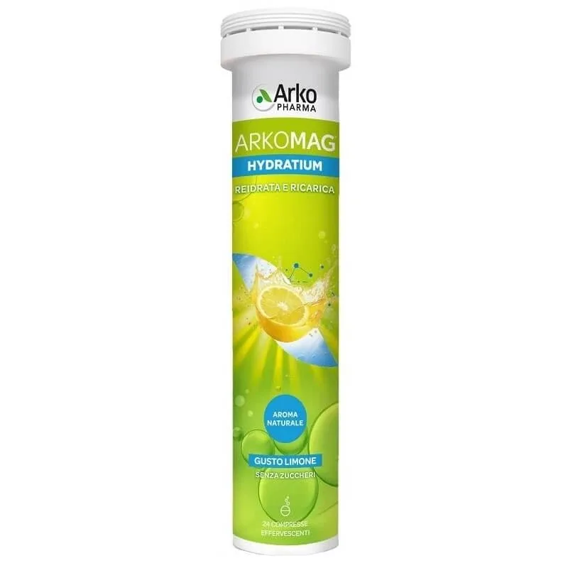 Arkomag hydratum aromă de lămâie 24 comprimate - supliment pentru echilibrul electrolitic și oboseală — preț și oferte