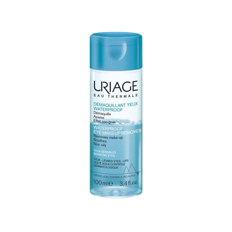 Demachiant de ochi pentru machiaj rezistent la apa, 100 ml, Uriage — preț și oferte