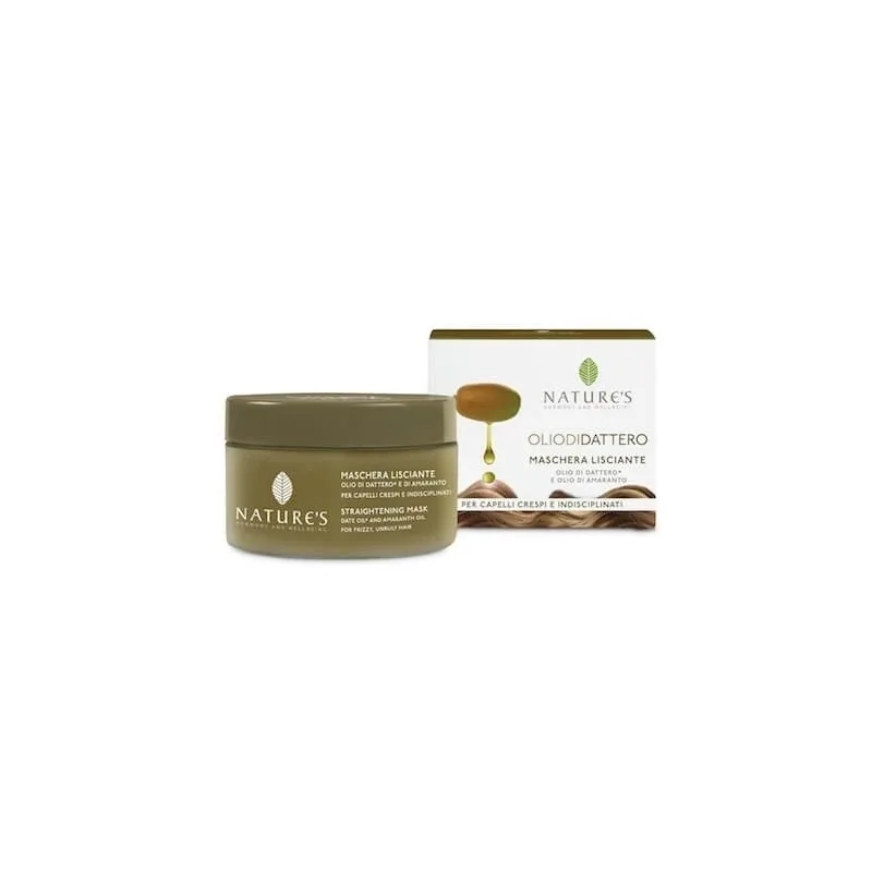 Nature s Date Oil - mască de netezire anti-frizz pentru părul creț și rebel 200 ml — preț și oferte