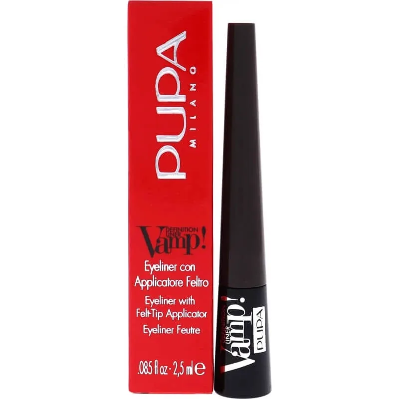 Pupa vamp definition liner - eyeliner cu aplicator din pâslă 200 maro — preț și oferte