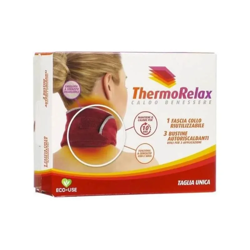 Thermorelax - bandă pentru gât cu 3 dispozitive de autoîncălzire — preț și oferte