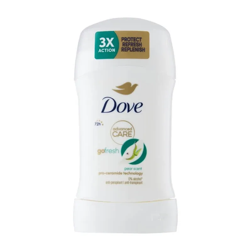 Dove Advanced Care Go Fresh Parfum de pară - deodorant antiperspirant triplă acțiune 50 ml — preț și oferte