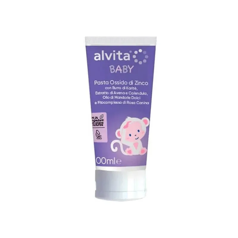 Alvita baby - pastă de schimb cu oxid de zinc 100 ml — preț și oferte