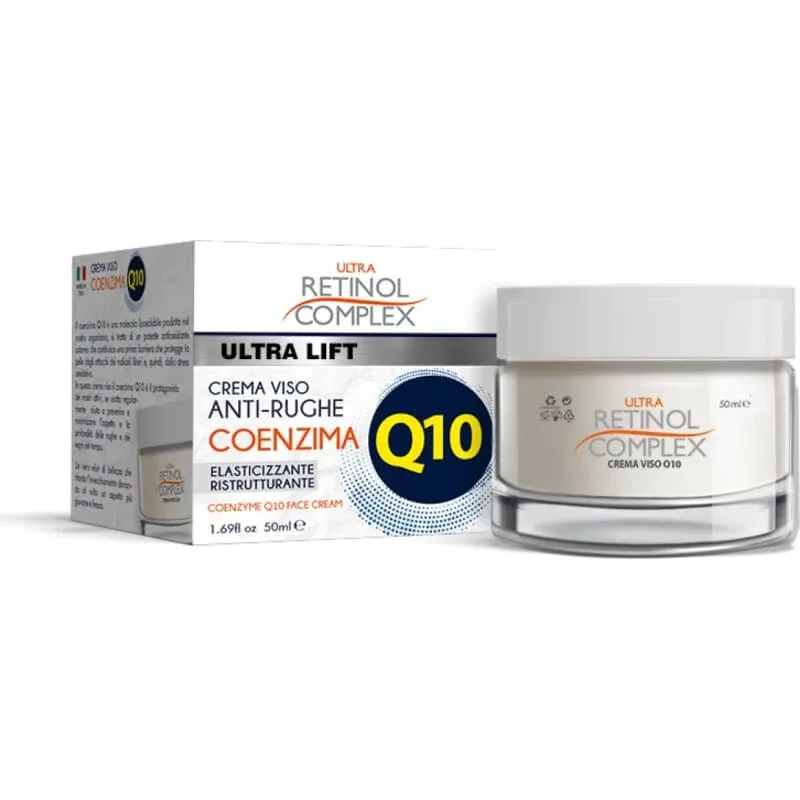 Retinol complex Ultra lift - coenzima q10 elasticizare și restructurare antirid cremă de față 50 ml — preț și oferte