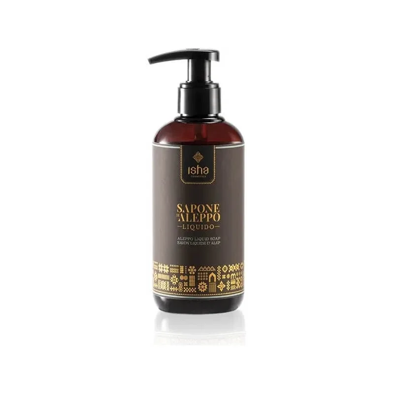 Isha Săpun lichid de Alep cu 25 % ulei de laur - 250 ml — preț și oferte