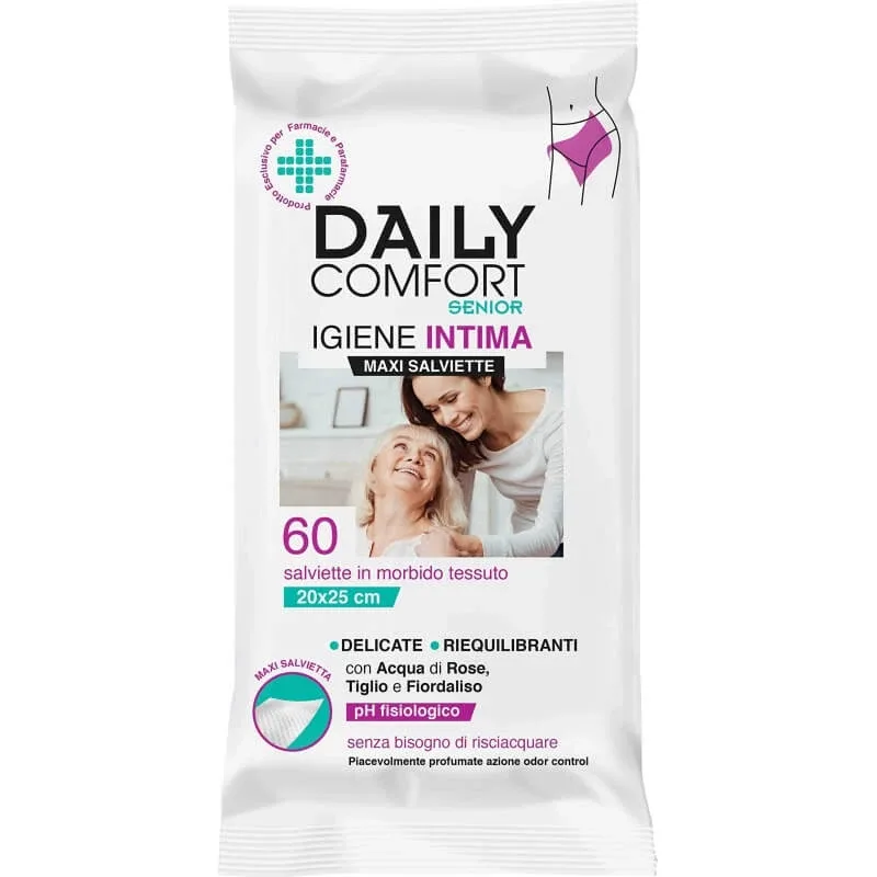 Diva international Daily comfort senior - 60 de șervețele intime — preț și oferte