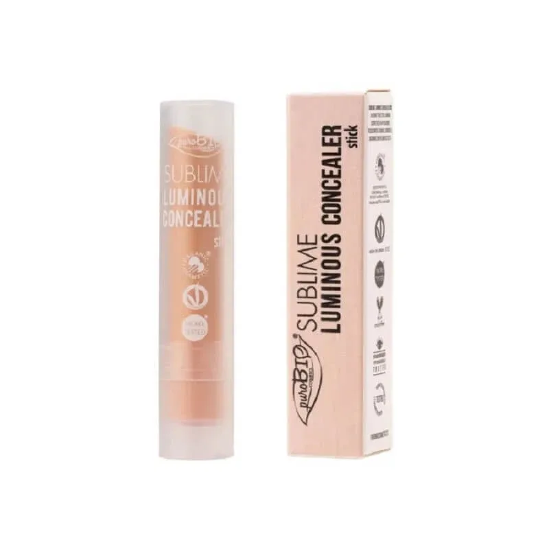 Purobio sublime luminous concealer stick - concealer iluminator nr. 01 — preț și oferte