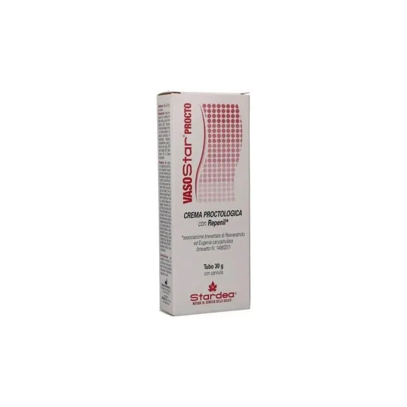 Vasostar - cremă proctologică cu repenil 30 g — preț și oferte