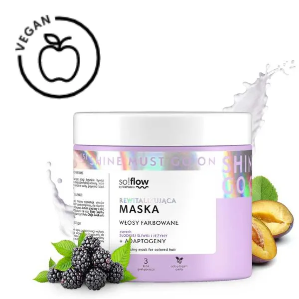 Masca Regeneranta So!Flow pentru par vopsit, Green Pharmacy | 400ml GREEN PHARMACY INFINITY — preț și oferte