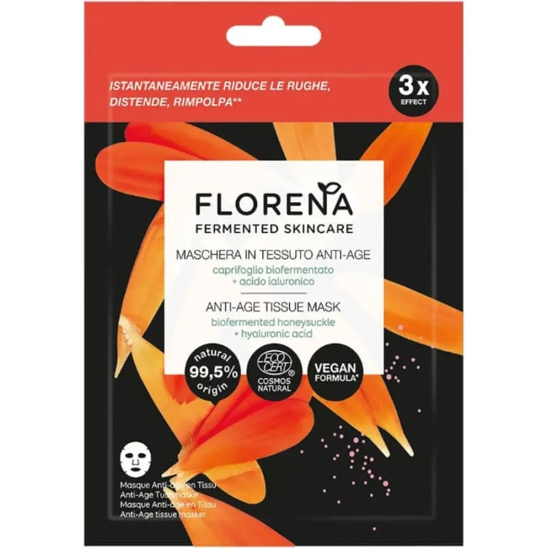 Florena Fermented skincare - mască textilă anti-îmbătrânire 10 ml — preț și oferte