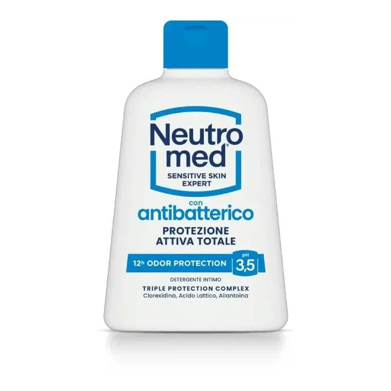 Neutromed Total Active Protection ph 3,5 - detergent intim cu antibacterian 200 ml — preț și oferte