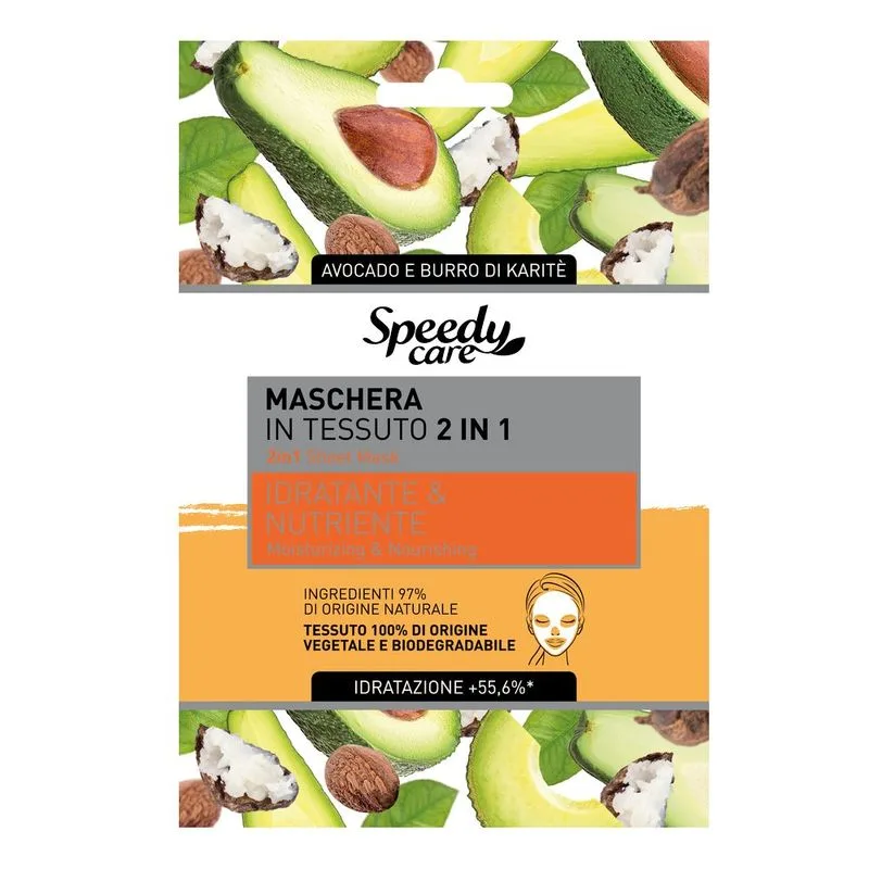 Masca servetel 2 in 1 Hidratanta si Hranitoare Speedy Care, O-PAC | 1 buc O-PAC INFINITY — preț și oferte
