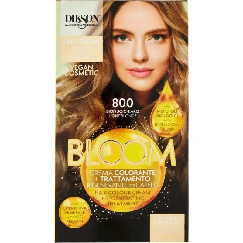 Dikson Bloom - colorare 2in1 nr. 800 blond deschis — preț și oferte