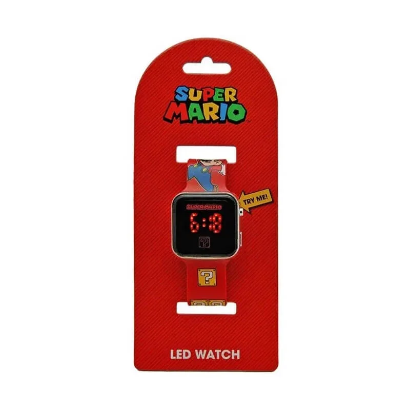 Licențiere pentru copii Super mario led ceas - ceas de mână digital pentru copii — preț și oferte