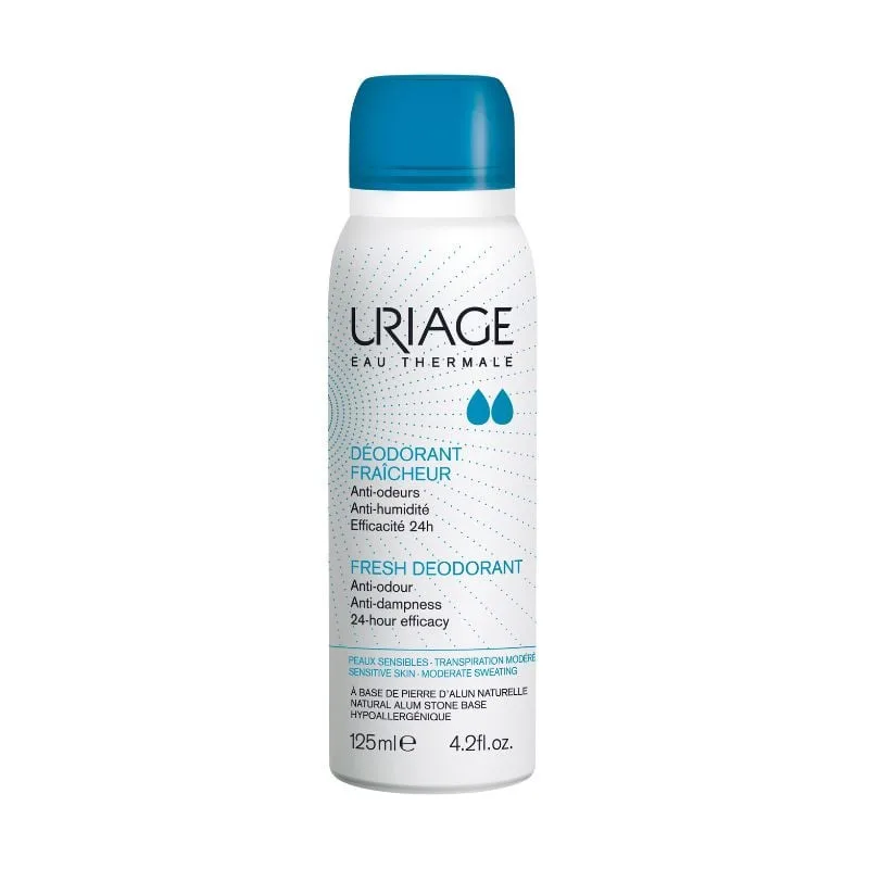Deodorant spray cu piatra de alaun, 125 ml, Uriage — preț și oferte