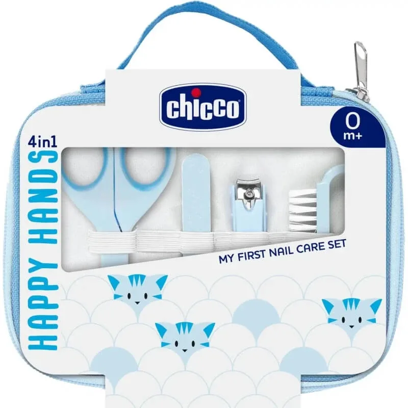 Set de unghii Chicco Happy Hands My Primoset culoare albastru și verde — preț și oferte