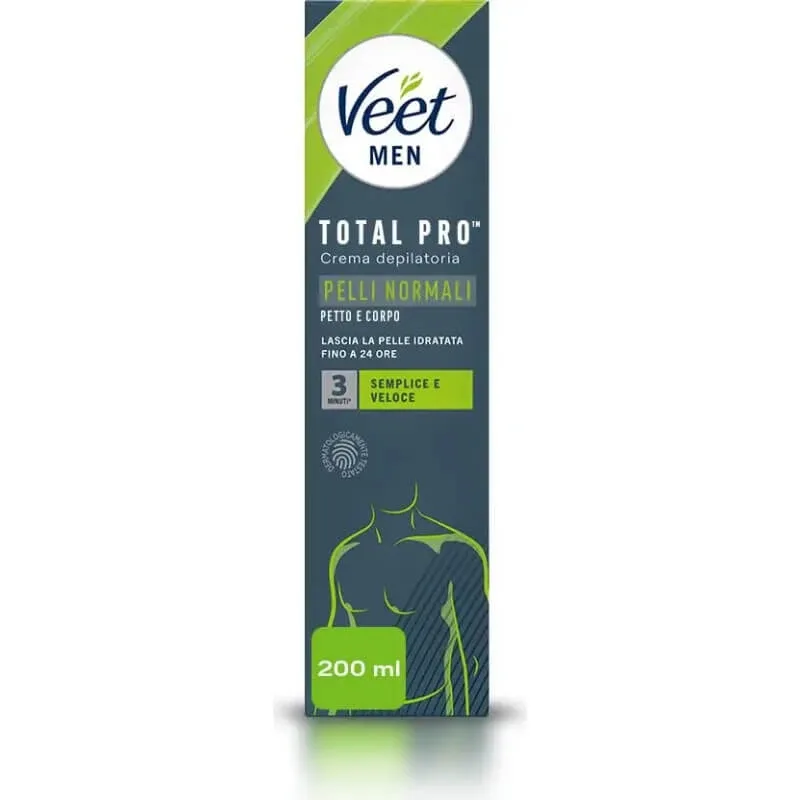 Veet Men - cremă depilatoare pentru piept și corp 200 ml — preț și oferte