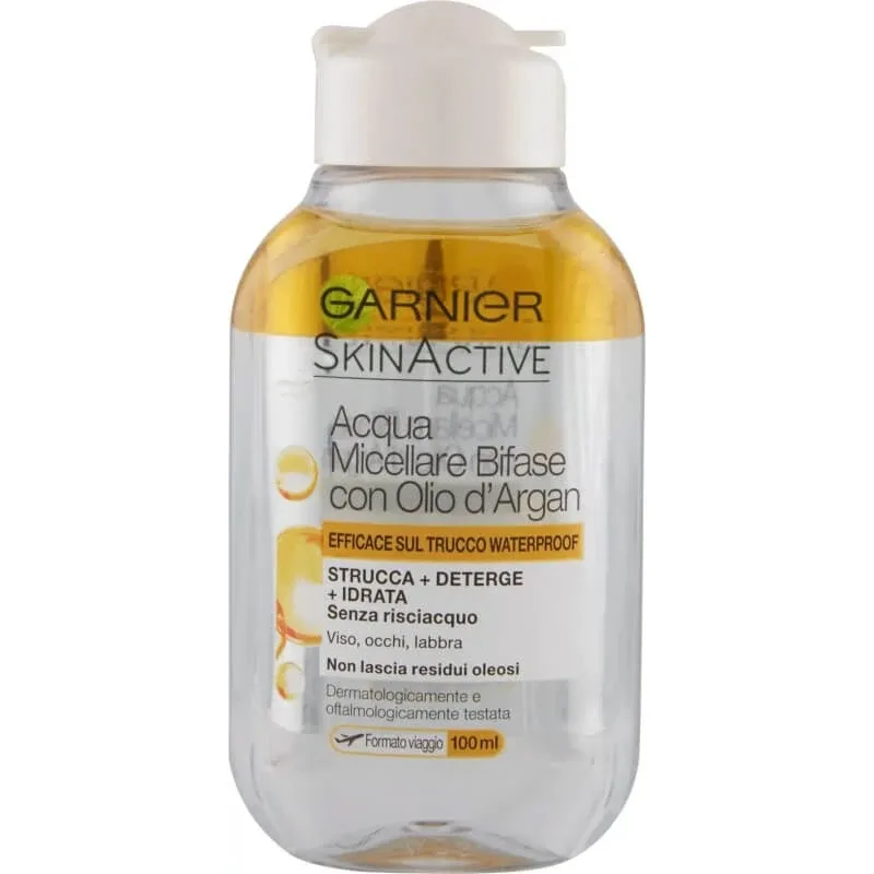Garnier skin active - apă micelară bifazică cu ulei de argan 100 ml — preț și oferte