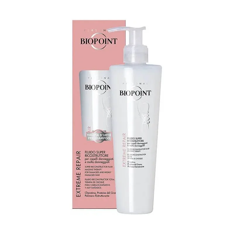 Biopoint Extreme repair - fluid super reconstructiv pentru părul deteriorat 200 ml — preț și oferte