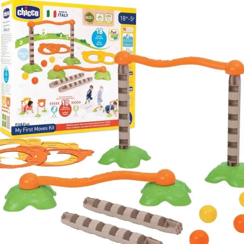 Chicco kit prime mosse - kit de joacă pentru dezvoltare motorie 18m+ — preț și oferte