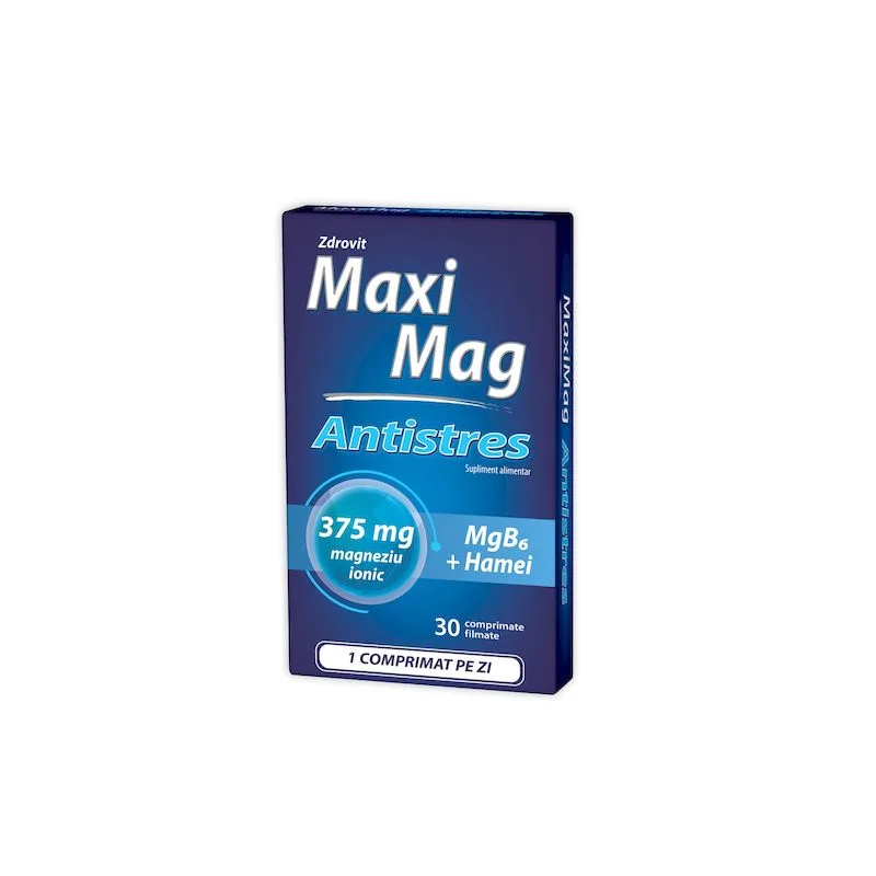 MaxiMag Antistres | 30 comprimate NP PHARMA — preț și oferte