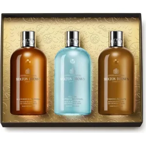 Molton brown Woody &amp; îngrijire aromatică pentru corp - cutie cadou