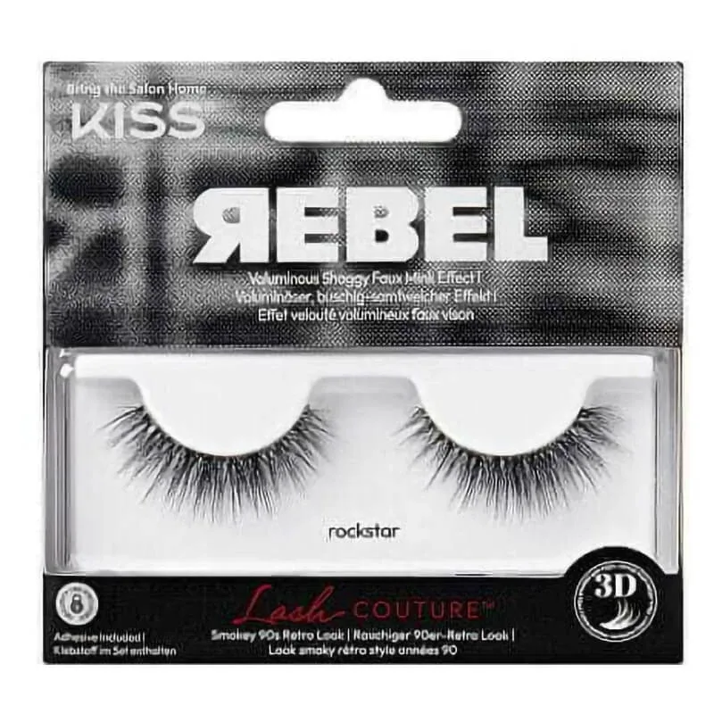 Kiss Rebel lash couture downtown girl - gene false 1 pereche — preț și oferte