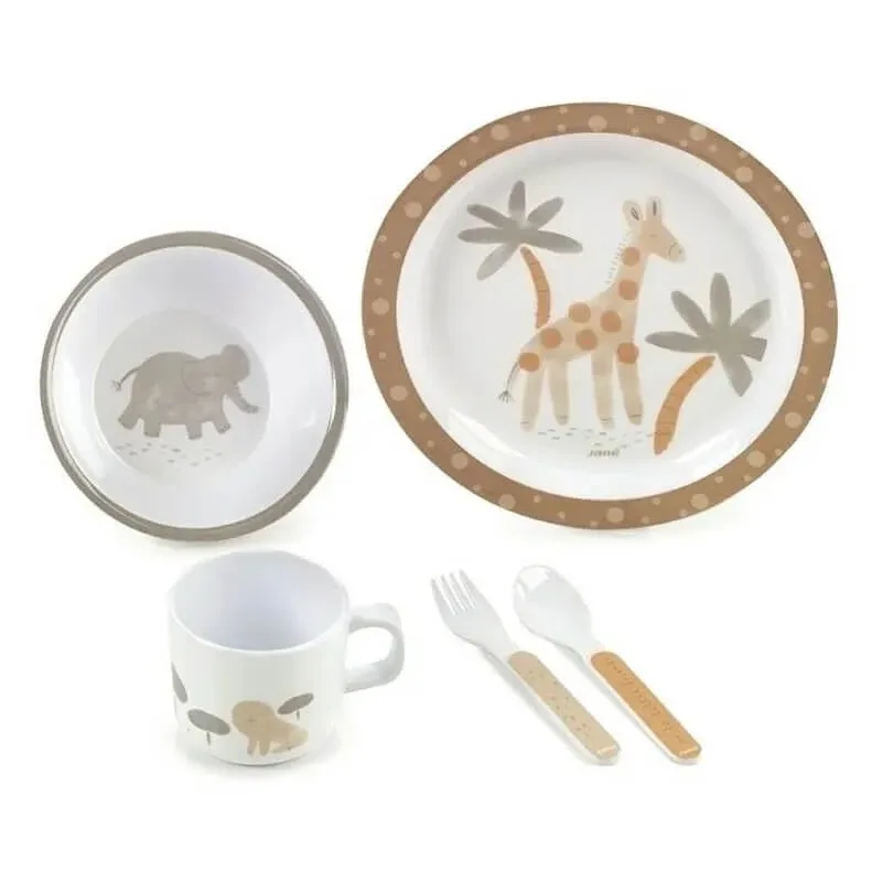 Set de prânz Jane Melamine - animale sălbatice — preț și oferte