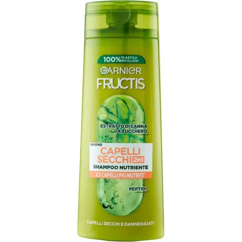 Fructis Dry Hair 2in1 - șampon nutritiv 250 ml — preț și oferte
