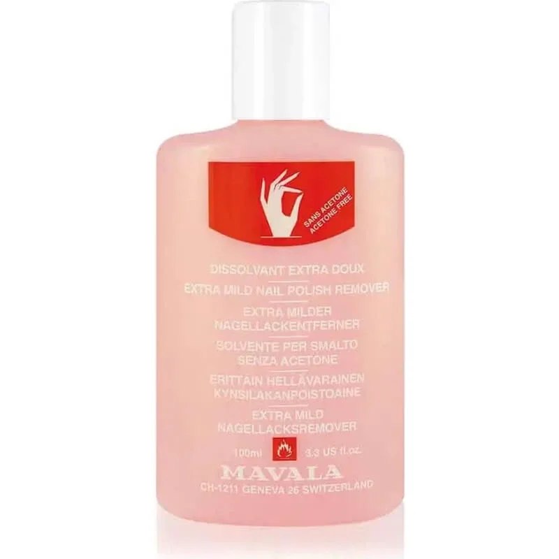 Mavala Solvent pentru lac de unghii fără acetonă 100 ml — preț și oferte