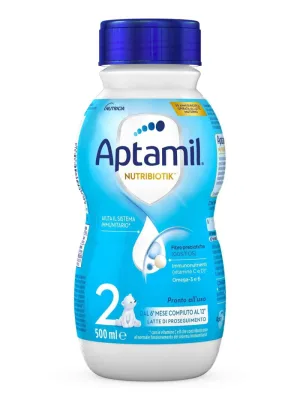 Aptamil Nutribiotik 2 - lapte de continuare lichid 6-12m flacon 500 ml