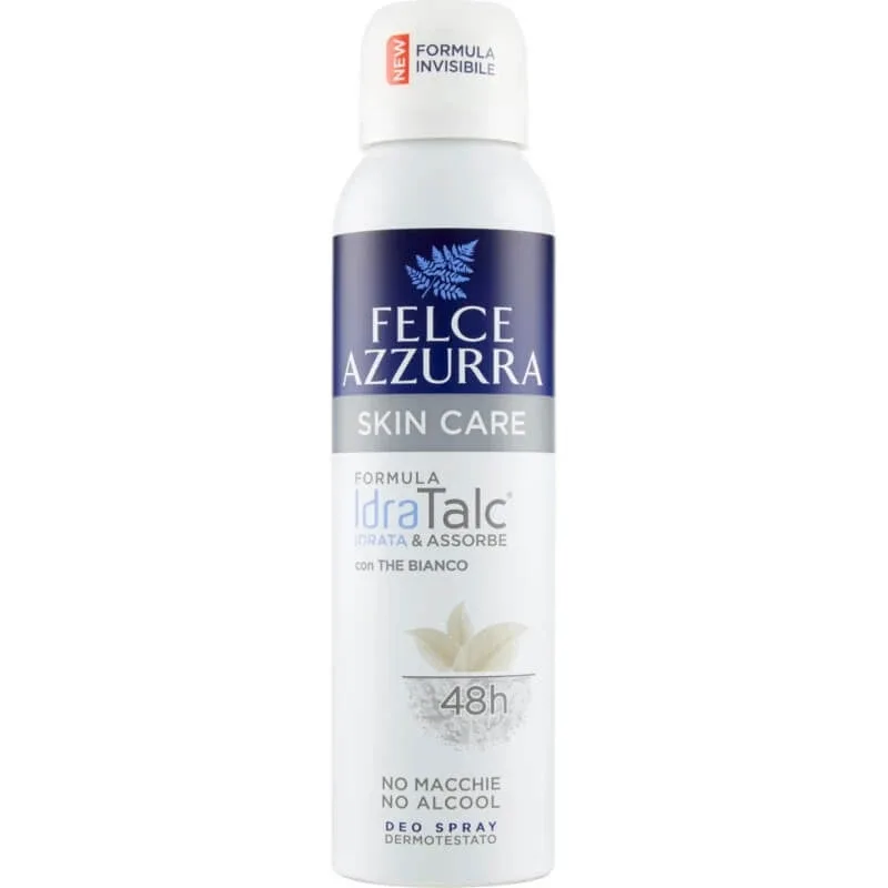 Felce azzurra Îngrijirea pielii - deodorant idratalc cu ceai alb spray 150 ml — preț și oferte