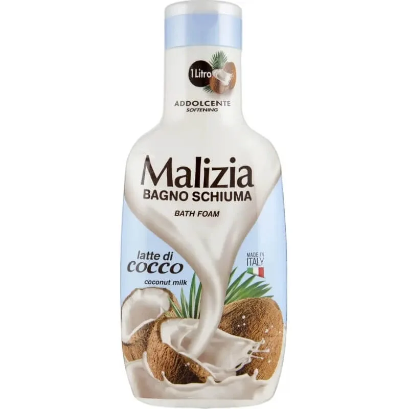 Malizia Monoi și Floare de Lotus - spumă de baie 1 litru — preț și oferte