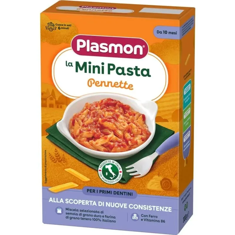 Paste Plasmon mini pennette - paste pentru sugari 300 g — preț și oferte