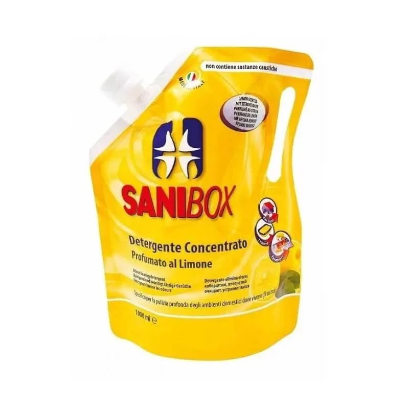 Pet professional Sanibox lemon - detergent concentrat 1 litru — preț și oferte