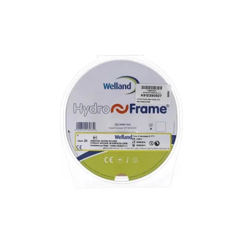 Cadru hidro Welland - 20 de casete hidrocoloidale peristomiale — preț și oferte