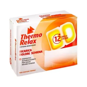 Thermorelax - reîncărcare dureri de spate 6 dispozitive de auto-încălzire
