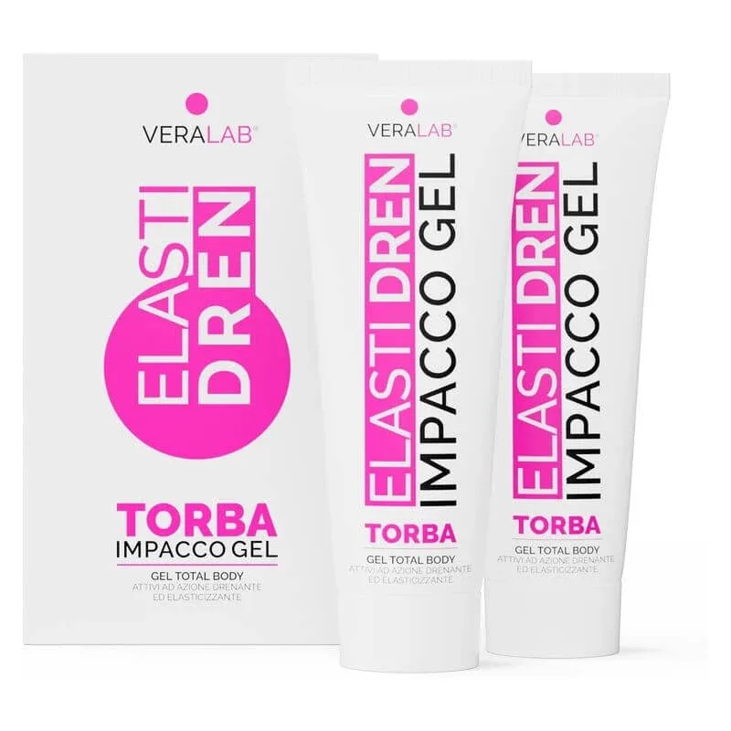 Veralab Elastidren - 2 pachete Gel de turbă finlandeză drenant și elasticizant 2 tuburi 250 ml — preț și oferte