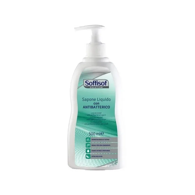 Soffisof Solution - săpun lichid cu efect antibacterian 500 ml — preț și oferte