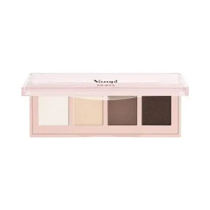 Pupa vamp! - paletă 4 farduri de ochi nr. 001 natural mat