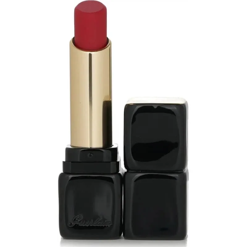 Guerlain kisskiss tender matte - ruj mat luminos nr. 910 wanted red — preț și oferte