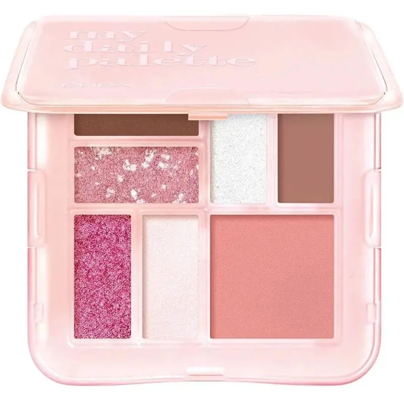 Pupa my daily palette - paletă de ochi multifinish nr. 004 dreamlike pink — preț și oferte