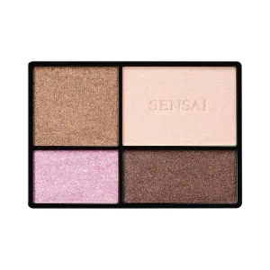 Paletă de culori pentru ochi Kanebo Sensai - paleta de farduri de ochi nr. 03 petal dance